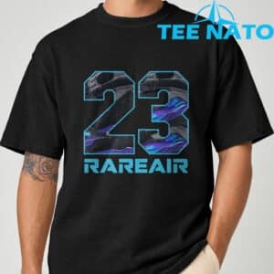 Number 23 8 Aqua Matching Tee Color Match Graphic lb172 T Shirt 2