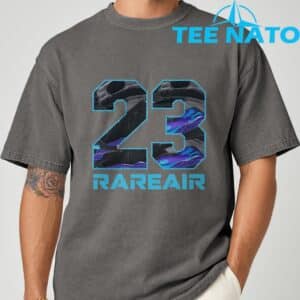 Number 23 8 Aqua Matching Tee Color Match Graphic lb172 T Shirt 7