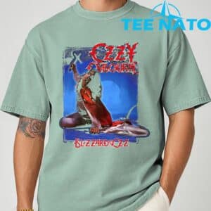 Ozzy Osbourne Blizzard Album Cover T Shirt 3