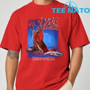 Ozzy Osbourne Blizzard Album Cover T Shirt 8