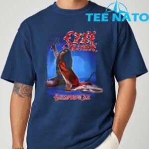 Ozzy Osbourne Blizzard Album Cover T Shirt 9