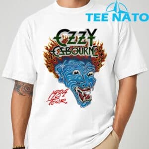 Ozzy Osbourne Blue Demon T Shirt 1
