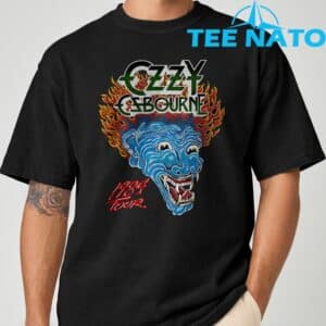 Ozzy Osbourne Blue Demon T Shirt 2