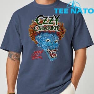 Ozzy Osbourne Blue Demon T Shirt 5