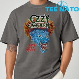 Ozzy Osbourne Blue Demon T Shirt 7