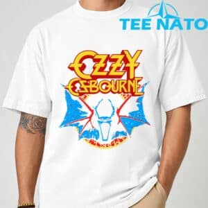 Ozzy Osbourne Classic Bat T Shirt 1