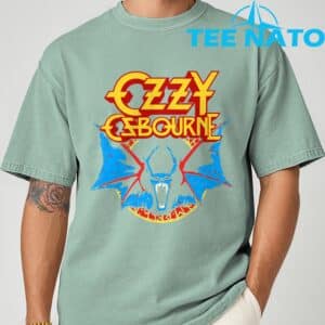 Ozzy Osbourne Classic Bat T Shirt 3