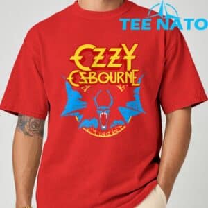 Ozzy Osbourne Classic Bat T Shirt 8