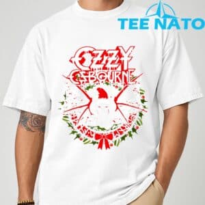 Ozzy Osbourne Holiday Bat T Shirt 1