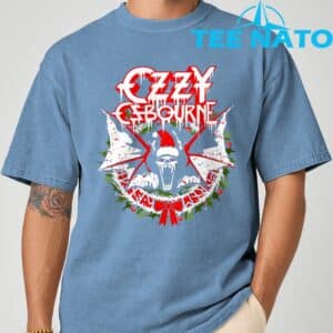 Ozzy Osbourne Holiday Bat T Shirt 4