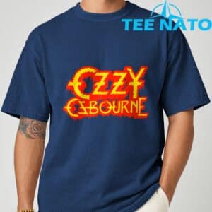 Ozzy Osbourne Horror Logo T Shirt Men Women Kids Black Small Polyester Sh 12