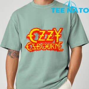 Ozzy Osbourne Horror Logo T Shirt Men Women Kids Black Small Polyester Sh 7