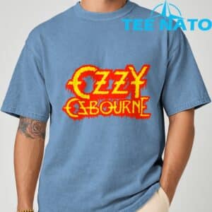 Ozzy Osbourne Horror Logo T Shirt Men Women Kids Black Small Polyester Sh 8