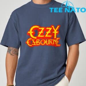 Ozzy Osbourne Horror Logo T Shirt Men Women Kids Black Small Polyester Sh 9