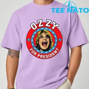Ozzy Osbourne Ozzy For President T Shirt 1
