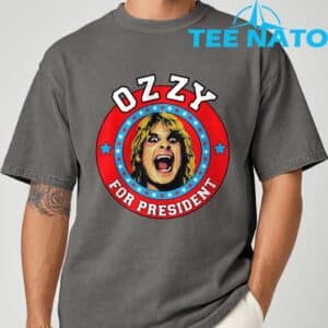Ozzy Osbourne Ozzy For President T Shirt 2