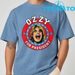 Ozzy Osbourne Ozzy For President T Shirt 6