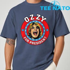 Ozzy Osbourne Ozzy For President T Shirt 7