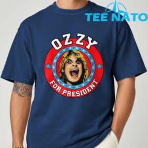 Ozzy Osbourne Ozzy For President T Shirt 9
