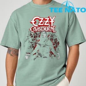 Ozzy Osbourne Ozzy With Bats T Shirt 3