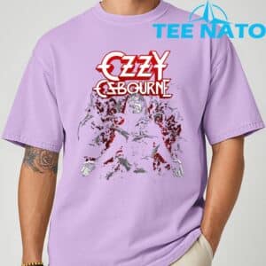 Ozzy Osbourne Ozzy With Bats T Shirt 6