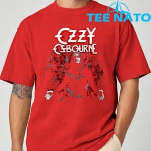 Ozzy Osbourne Ozzy With Bats T Shirt 8