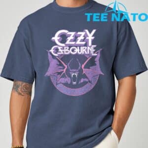 Ozzy Osbourne Pastel Bat T Shirt 5