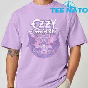 Ozzy Osbourne Pastel Bat T Shirt 6