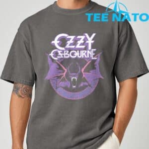 Ozzy Osbourne Pastel Bat T Shirt 7