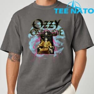 Ozzy Osbourne Pink Lighting T Shirt 7