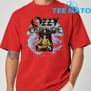 Ozzy Osbourne Pink Lighting T Shirt 8