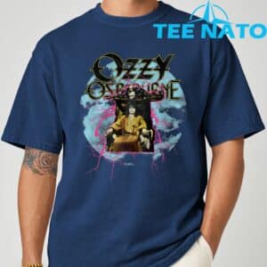Ozzy Osbourne Pink Lighting T Shirt 9