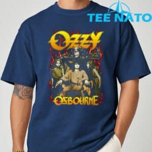 Ozzy Osbourne Red Flame T Shirt 9