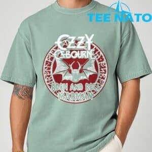 Ozzy Osbourne Rock Roll Madman T Shirt 3