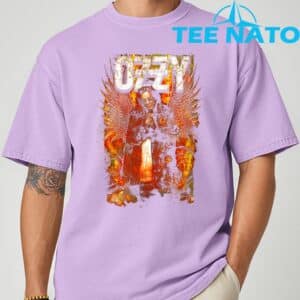 Ozzy Osbourne Saint Ozz T Shirt 3