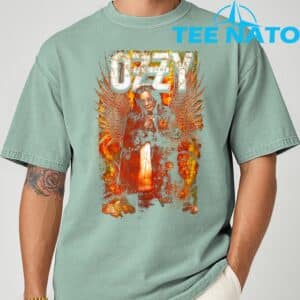 Ozzy Osbourne Saint Ozz T Shirt 9