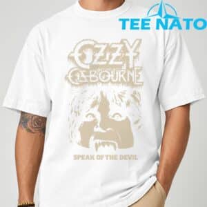 Ozzy Osbourne Speak Of The Devil Face T Shirt 1