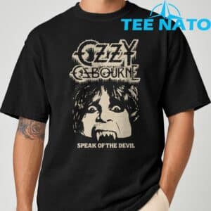 Ozzy Osbourne Speak Of The Devil Face T Shirt 2