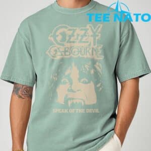 Ozzy Osbourne Speak Of The Devil Face T Shirt 3