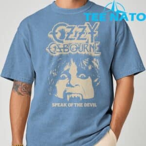 Ozzy Osbourne Speak Of The Devil Face T Shirt 4