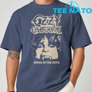 Ozzy Osbourne Speak Of The Devil Face T Shirt 5
