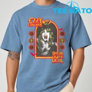 Ozzy Osbourne Speak Of The Devil Ringer T Shirt 4