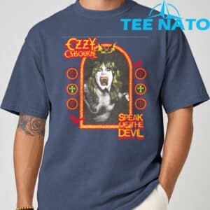 Ozzy Osbourne Speak Of The Devil Ringer T Shirt 5