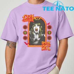 Ozzy Osbourne Speak Of The Devil Ringer T Shirt 6