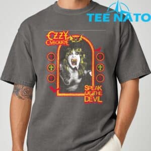 Ozzy Osbourne Speak Of The Devil Ringer T Shirt 7