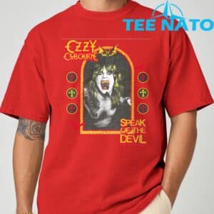 Ozzy Osbourne Speak Of The Devil Ringer T Shirt 8