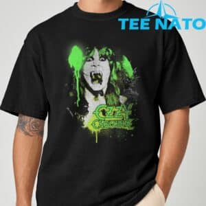 Ozzy Osbourne Speak Vintage Spray T Shirt 2