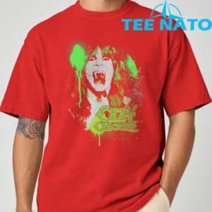 Ozzy Osbourne Speak Vintage Spray T Shirt 8