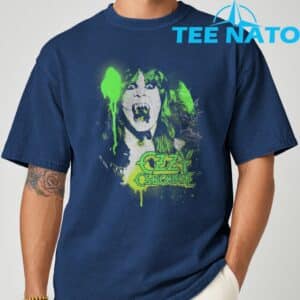 Ozzy Osbourne Speak Vintage Spray T Shirt 9