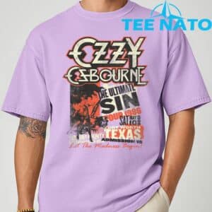 Ozzy Osbourne The Ultimate Sin Tour Slate Shirt 6
